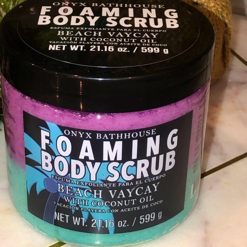 ✨NWT✨ Onyx Bathhouse BEACH VACAY Foaming Body Scrub